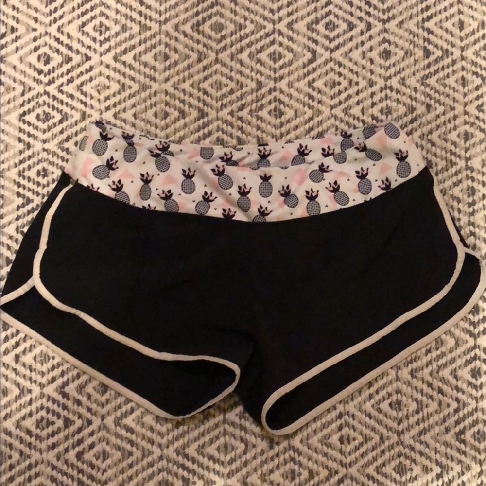 Pineapple athletic shorts